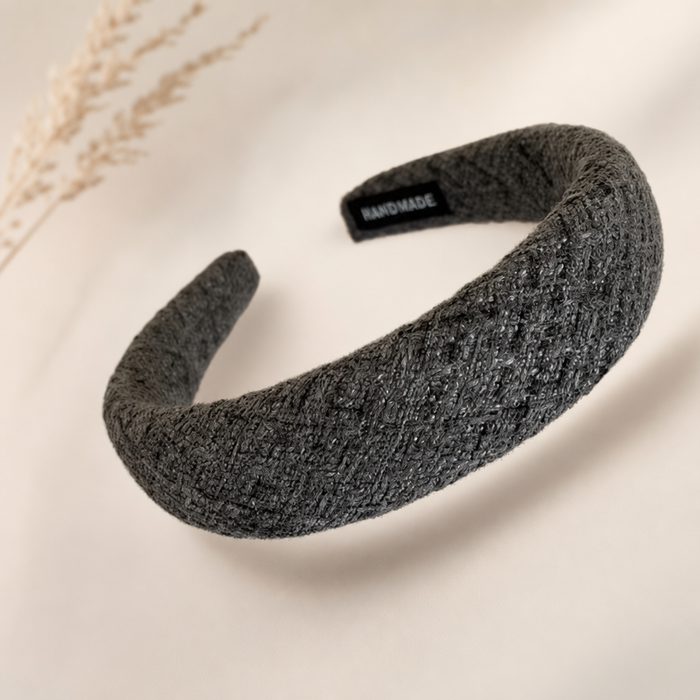 Winter Fashion Headband – Wine Red – Vefash