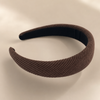 Leopard Velvet Headband – Leopard – Vefash