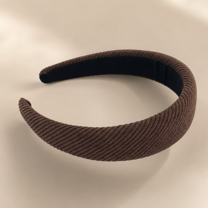 Leopard Velvet Headband – Leopard – Vefash