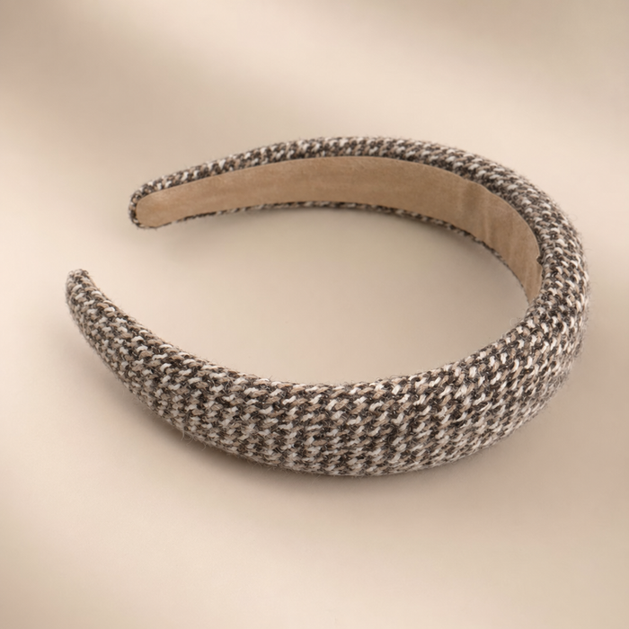 Leopard Velvet Headband – Leopard – Vefash