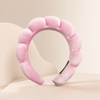 Velvet Padded Headband – Weiß – Vefash