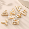 Rhinestone Pearl Hair Claws – Vefash