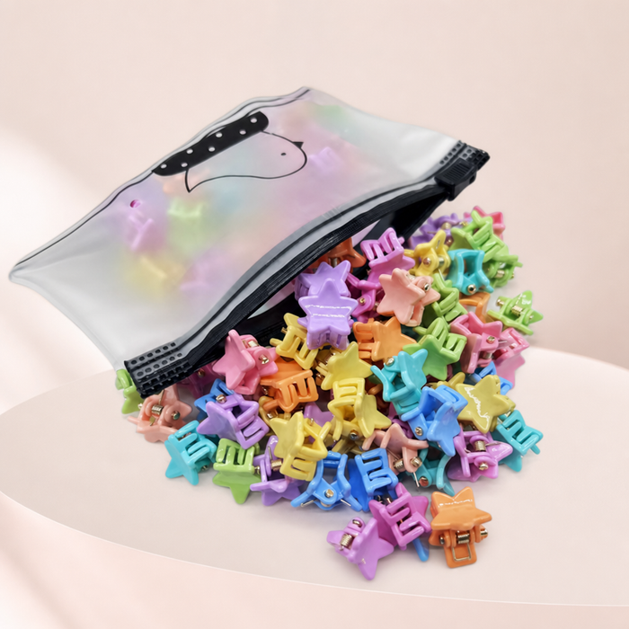 Colorful Flower Claw Clips – Bunte Blumen – Vefash