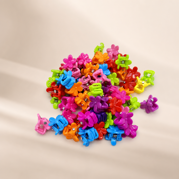 Colorful Flower Claw Clips – Vefash