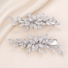 Zircon Bridal Hair Pins – Silber – Vefash