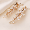 Zircon Bridal Hair Pins – Gold – Vefash