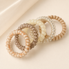 Spiral Haargummi Set von vefash – Scrunchies, Detailaufnahme 2