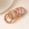 Spiral Haargummi Set von vefash – Scrunchies, Seitenansicht 4
