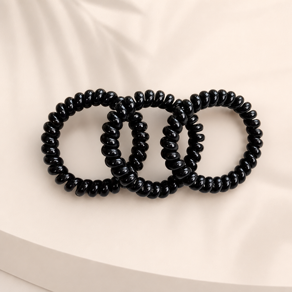Spiral Haargummi Set Mini von vefash – Scrunchies, Detailaufnahme 2