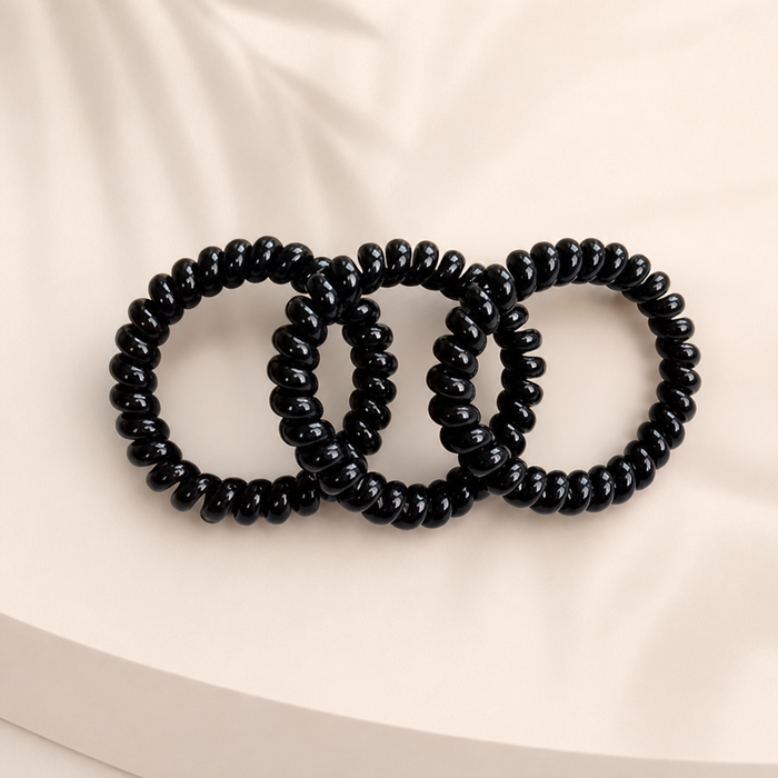 Spiral Haargummi Set Mini von vefash – Scrunchies, Detailaufnahme 2