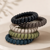Striped Spiral Haargummi Set von vefash – Scrunchies, Produktansicht 1