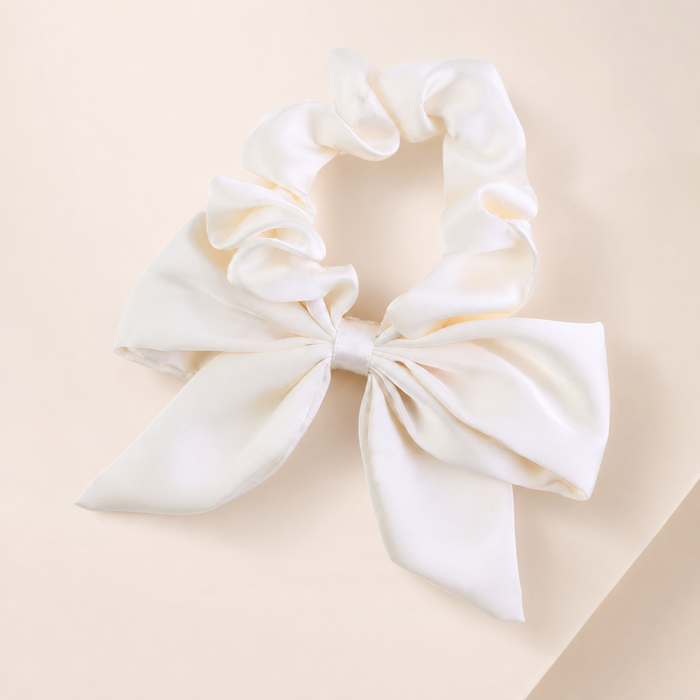Satin Bow Scrunchie XL von vefash – Haarschleifen, Farbvariante 3