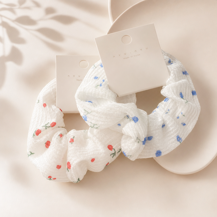 Print Haargummi Set von vefash – Scrunchies, Seitenansicht 4