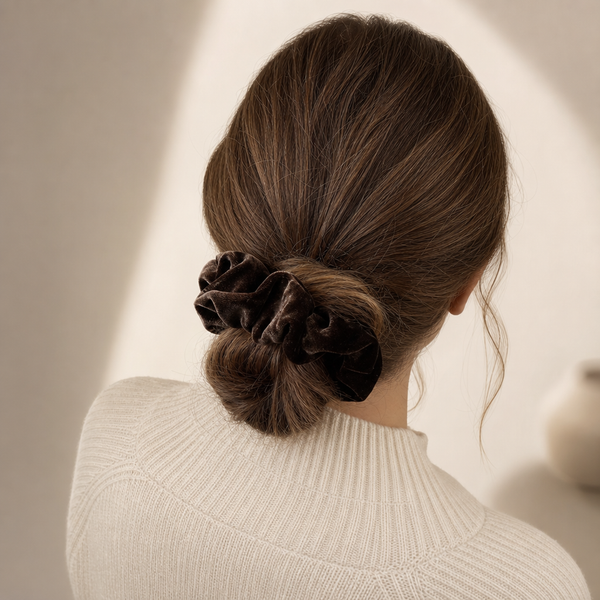 Velvet Scrunchie Set von vefash – Scrunchies, Detailaufnahme 2