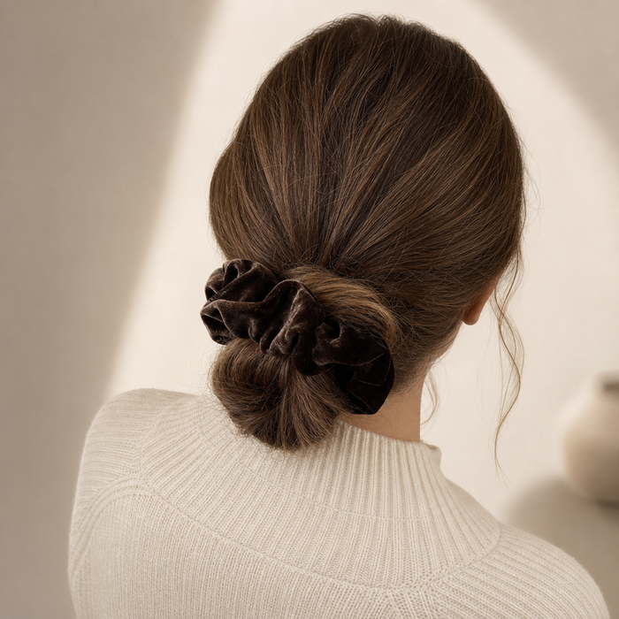 Velvet Scrunchie Set von vefash – Scrunchies, Detailaufnahme 2
