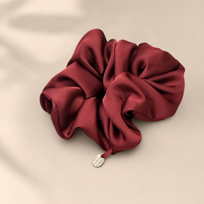 Satin Scrunchie Black von vefash – Scrunchies, Farbvariante 3