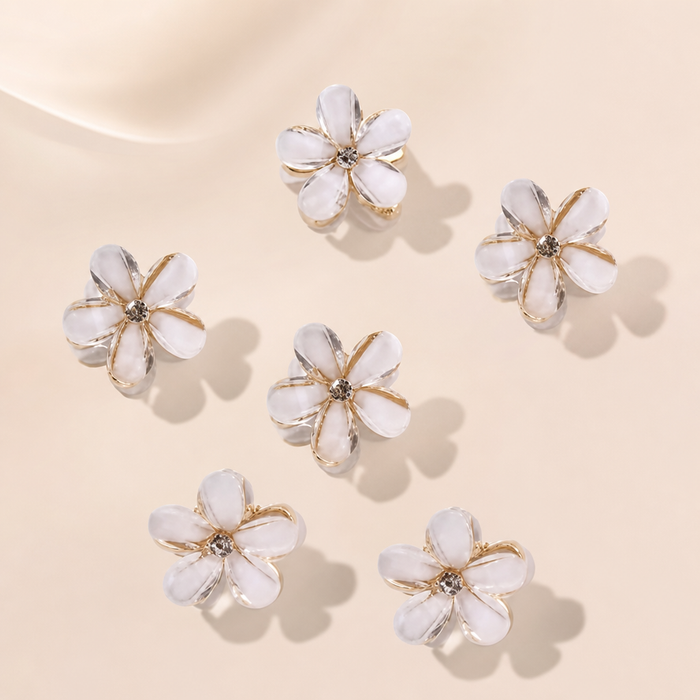 Kinder Mini Claw Clips Set von vefash – Haarklammern, Draufsicht 12