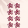 Kinder Mini Claw Clips Set von vefash – Haarklammern, Farbauswahl 8