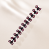 Glitzer Blüten Mini Claws Set von vefash – Haarklammern, Materialdetail 7