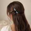 Blue Butterfly Hairpins Set von vefash – Haarspangen, Detailaufnahme 2