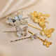 Metal Butterfly Hair Clips – Haarspange