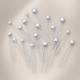 Perlen Haarnadel Set Braut – Haarspange
