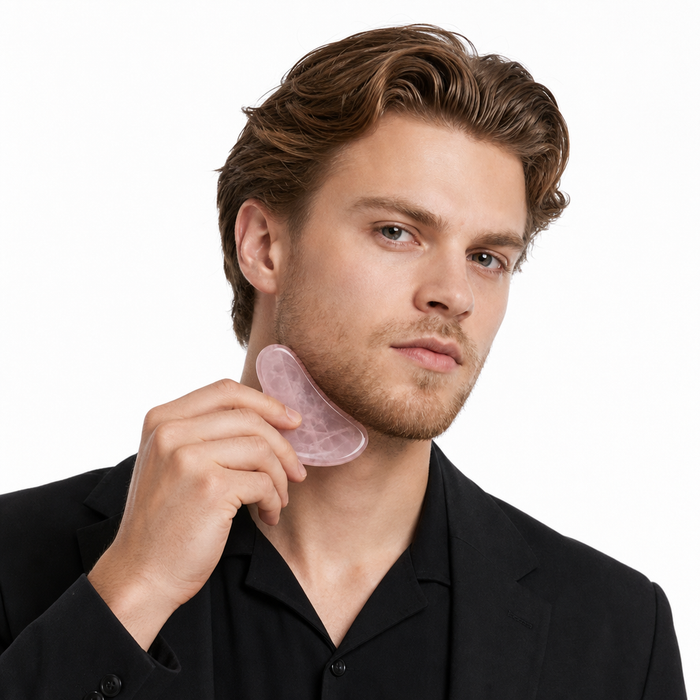 💎 Jade Gua Sha Stone – Natural facial massage for firm & radiant skin ✨