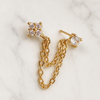 Marguerite Zirconia Stud Earrings