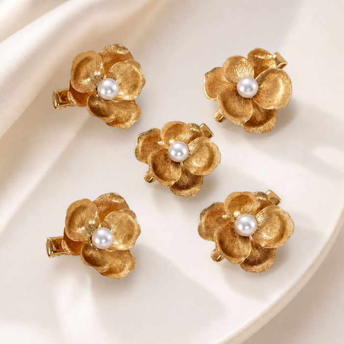 Fleur d'Or Hair Pin Set