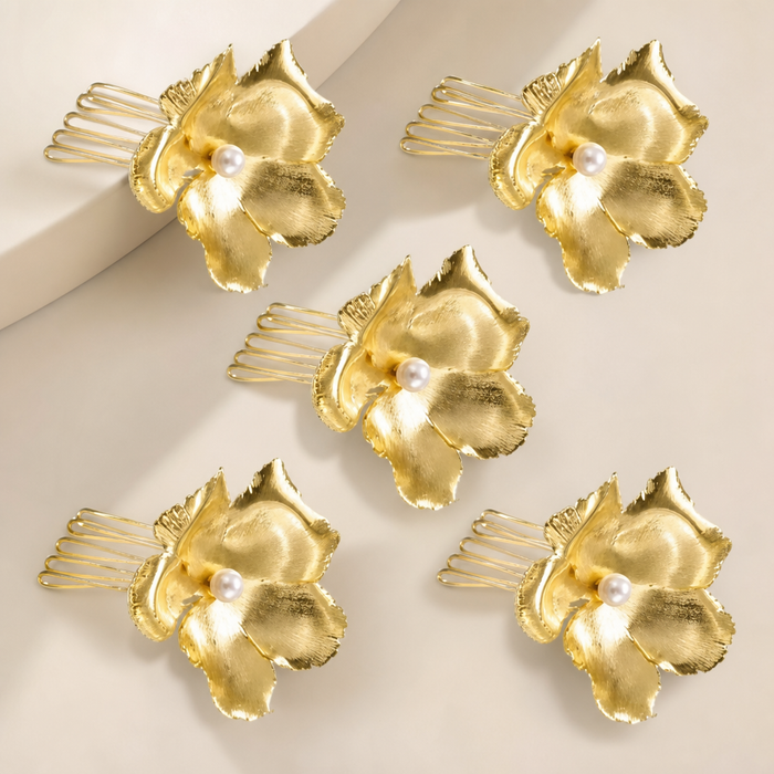 Fleur d'Or Hair Pin Set