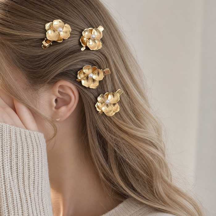 Fleur d'Or Hair Pin Set