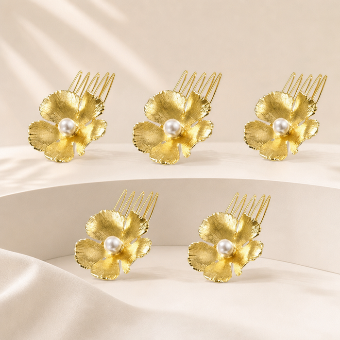Fleur d'Or Hair Pin Set