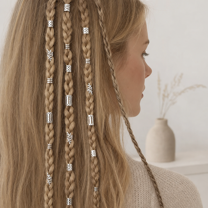 Bohemian Hair Ring Set