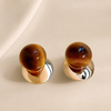 French Style Light Luxury Elegant Gold Color Water Drop Pearl Dangle Earrings Fashion Women Metal Geometry Jewelry Gifts
