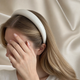 Cuir Leather Headband