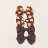 Noeud Lace Bow Clip Set in Braun – Varianten-Übersicht Set | Vefash