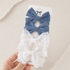 Noeud Lace Bow Clip Set Blau-Mix – Haarklammer kaufen | Vefash