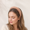 Bonbon Wide Headband – Detailansicht Nahaufnahme | Vefash
