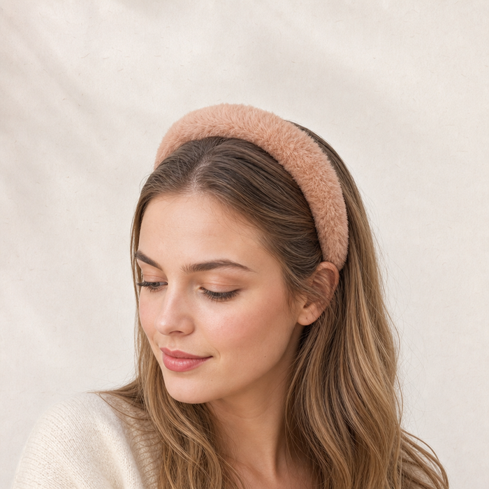 Bonbon Wide Headband – Detailansicht Nahaufnahme | Vefash